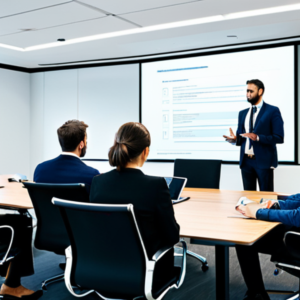 사이버 보안 인식 교육의 필수 요소 정리 - Phishing Awareness**

A diverse group of office workers, fully clothed in business casual attire, ar...