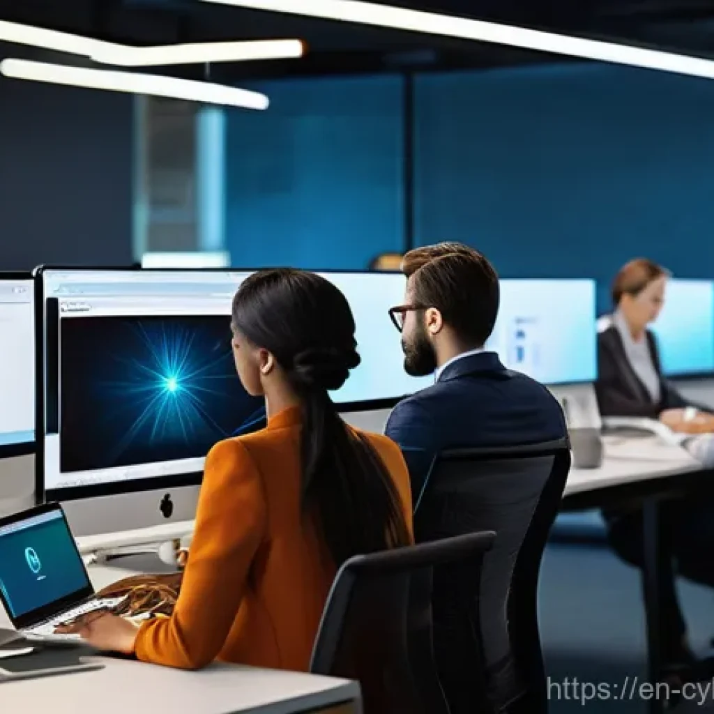 CISSP 자격증과 사이버 보안 인식 교육의 관계 - **Human Firewall in Action**
    "A diverse group of office professionals, including men and women o...